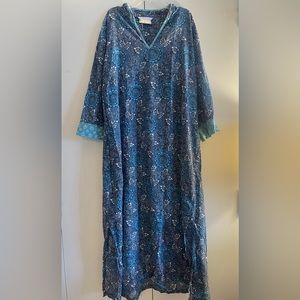 The Company Store Printed Cotton Caftan